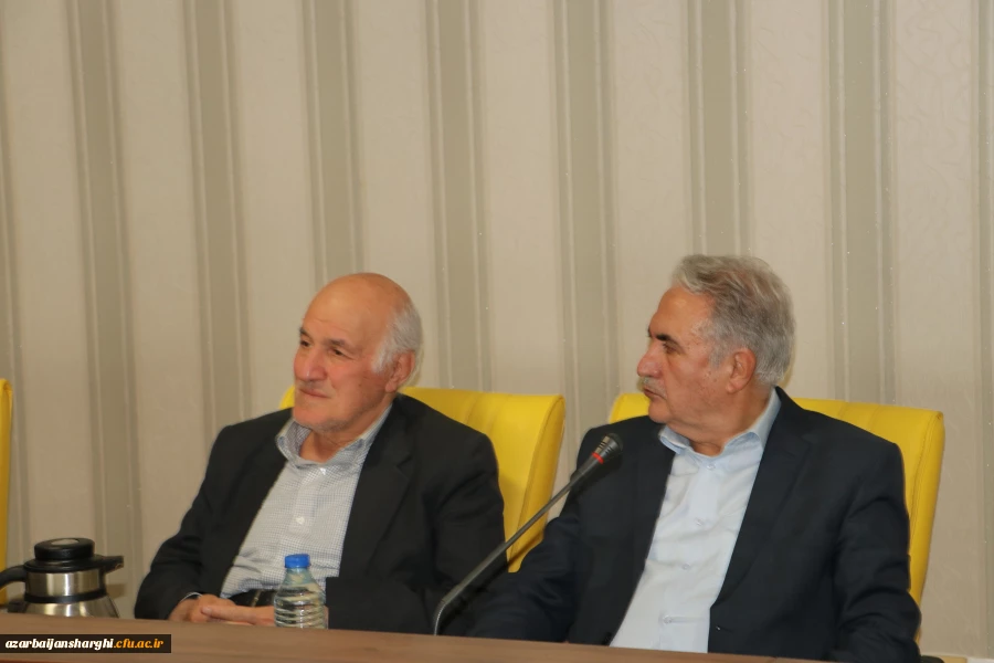 نشست مجمع عمومی خیرین حامی دانشگاه فرهنگیان تبریز با  رئیس دانشگاه فرهنگیان کشور 15