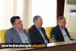 نشست مجمع عمومی خیرین حامی دانشگاه فرهنگیان تبریز با  رئیس دانشگاه فرهنگیان کشور 25