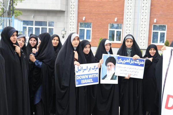 اجتماع دانشجو معلمان ، اساتید و کارکنان دانشگاه فرهنگیان  آذربایجان شرقی در حمایت از مردم مظلوم فلسطین و غزه 12