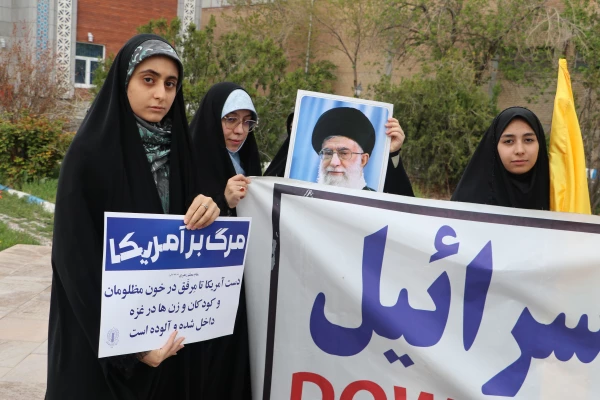 اجتماع دانشجو معلمان ، اساتید و کارکنان دانشگاه فرهنگیان  آذربایجان شرقی در حمایت از مردم مظلوم فلسطین و غزه 43