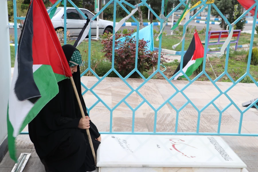 اجتماع دانشجو معلمان ، اساتید و کارکنان دانشگاه فرهنگیان  آذربایجان شرقی در حمایت از مردم مظلوم فلسطین و غزه 48