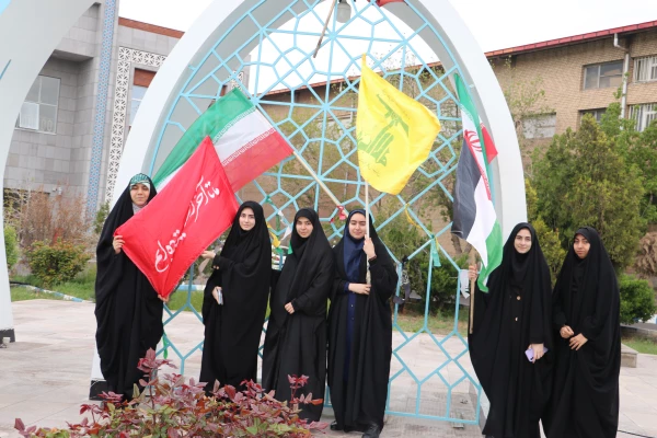 اجتماع دانشجو معلمان ، اساتید و کارکنان دانشگاه فرهنگیان  آذربایجان شرقی در حمایت از مردم مظلوم فلسطین و غزه 49