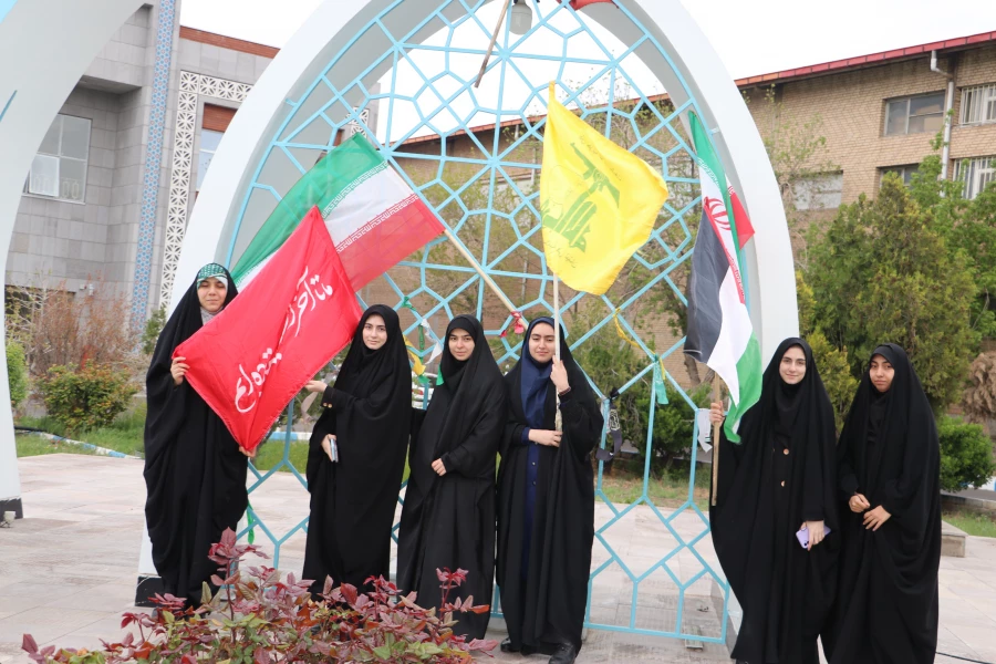 اجتماع دانشجو معلمان ، اساتید و کارکنان دانشگاه فرهنگیان  آذربایجان شرقی در حمایت از مردم مظلوم فلسطین و غزه 49