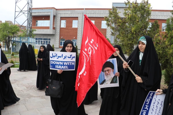 اجتماع دانشجو معلمان ، اساتید و کارکنان دانشگاه فرهنگیان  آذربایجان شرقی در حمایت از مردم مظلوم فلسطین و غزه 50