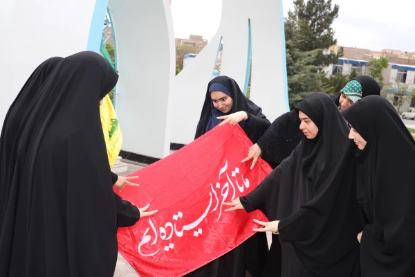 اجتماع دانشجو معلمان ، اساتید و کارکنان دانشگاه فرهنگیان  آذربایجان شرقی در حمایت از مردم مظلوم فلسطین و غزه 52