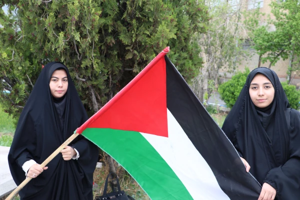 اجتماع دانشجو معلمان ، اساتید و کارکنان دانشگاه فرهنگیان  آذربایجان شرقی در حمایت از مردم مظلوم فلسطین و غزه 55