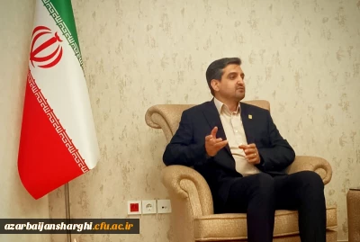 دکتر حسین احمدی، رئیس دانشگاه فرهنگیان استان در گفتگو با خبرنگار سرویس دانشگاه نسام:

تقویت همکاری دانشگاه فرهنگیان و صنعتی تبریز برای تربیت معلمان باکیفیت آینده