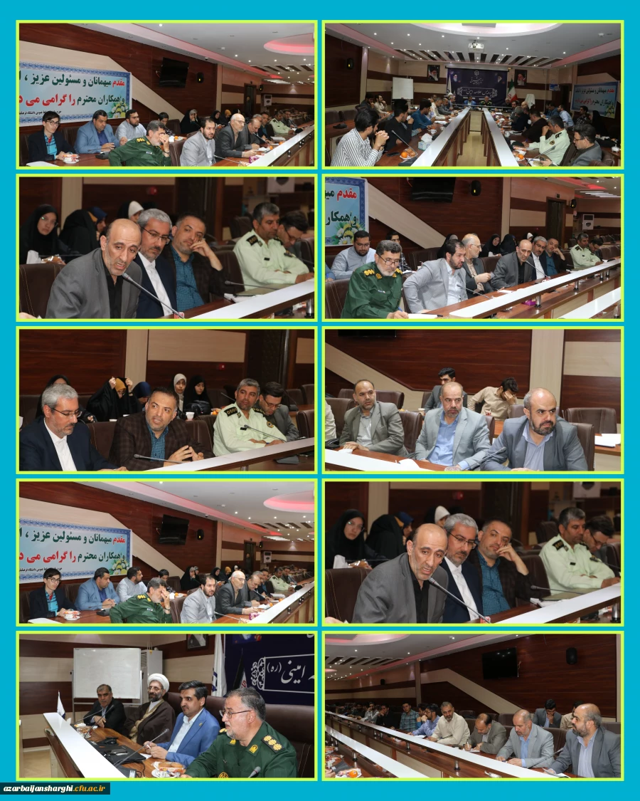 رونمایی از پوستر نخستین اجلاسیه شهدای دانشجومعلم دانشگاه فرهنگیان آذربایجان شرقی 4