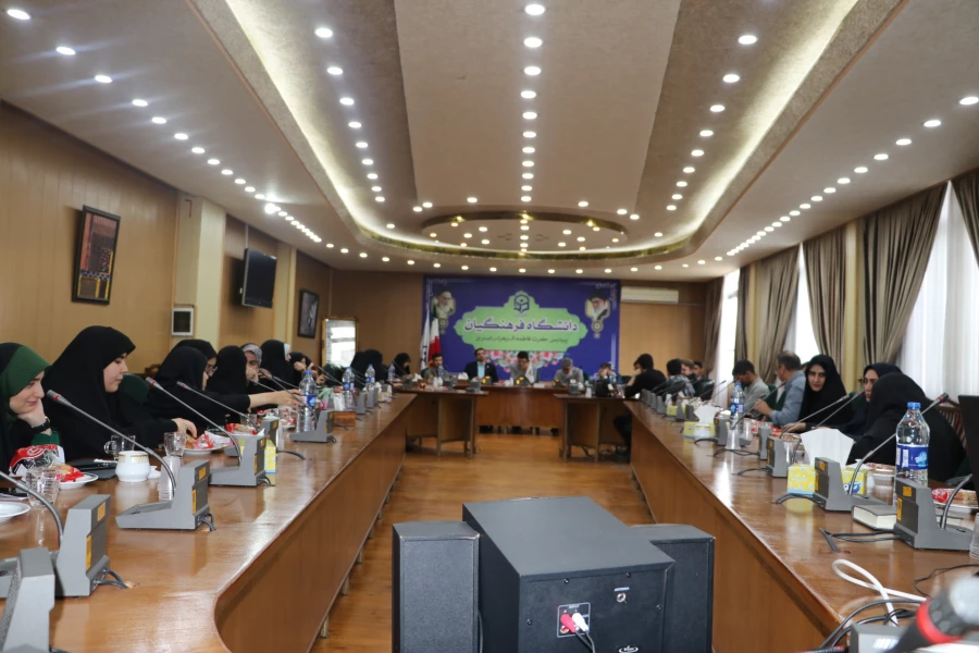 نشست معاون فرهنگی دانشگاه فرهنگیان کشور با دبیران و اعضای تشکل های دانشجویی، دانشگاه فرهنگیان آذربایجان شرقی 9