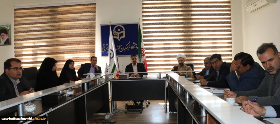 برگزاری جلسه شورای  عمران دانشگاه  2