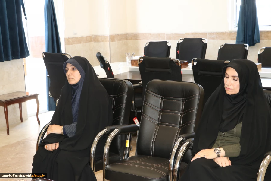 بازدید مدیر کارورزی سازمان مرکزی از دانشگاه فرهنگیان آذربایجان شرقی  3