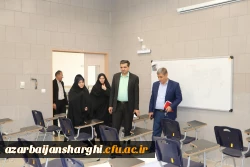 بازدید مدیر کارورزی سازمان مرکزی از دانشگاه فرهنگیان آذربایجان شرقی  4