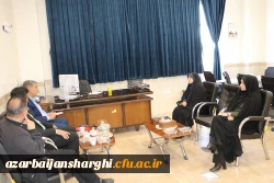 بازدید مدیر کارورزی سازمان مرکزی از دانشگاه فرهنگیان آذربایجان شرقی  10