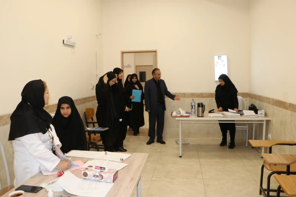 بازدید رئیس دانشگاه فرهنگیان آذربایجان شرقی از روند معاینات پزشکی داوطلبان چند برابر ظرفیت این دانشگاه 14