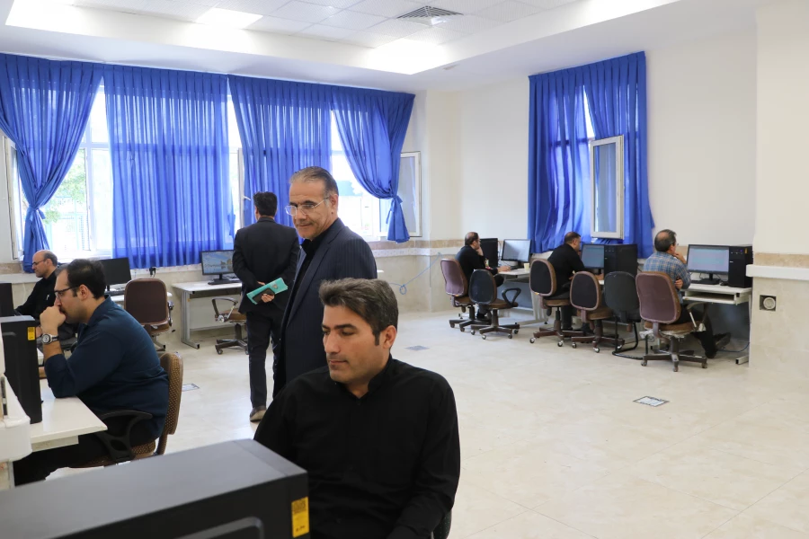 برگزاری آزمون الکترونیکی متقاضیان اعزام به مدارس خارج از کشور در دانشگاه فرهنگیان آذربایجان شرقی  5