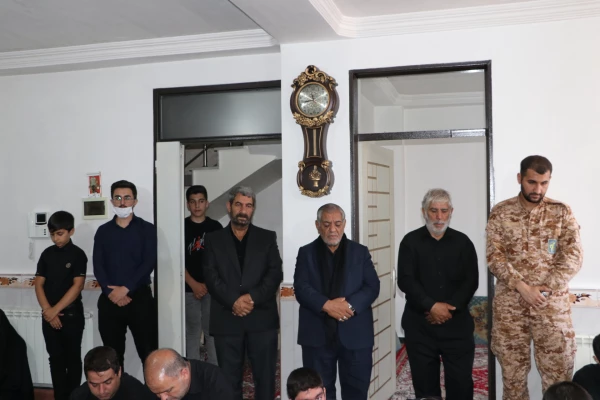 دیدار هیئت رئیسه دانشگاه فرهنگیان آذربایجان شرقی با خانواده معظم و معزز شهید قربانعلی ناموری در شهرستان بستان آباد 4