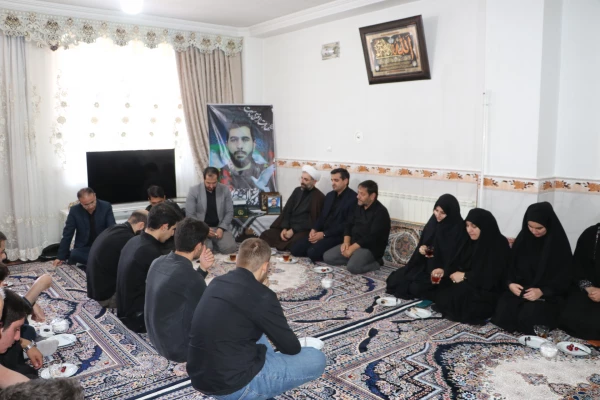 دیدار هیئت رئیسه دانشگاه فرهنگیان آذربایجان شرقی با خانواده معظم و معزز شهید قربانعلی ناموری در شهرستان بستان آباد 14