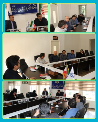 جلسه شورای هماهنگی کمیته های علمی و اجرائی ششمین همایش ملی آموزش فیزیک  PCK و آموزش ریاضی دانشگاه فرهنگیان آذربایجان شرقی  12
