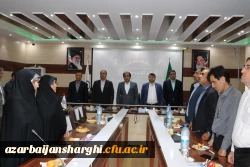 آیین  تکریم ومعارفه رئیس جدید دانشگاه فرهنگیان استان آذربایجان شرقی  10