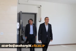 بازدید رئیس دانشگاه از آپارتمانهای تکمیل شده جنب پردیس علامه امینی تبریز  5