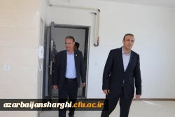 بازدید رئیس دانشگاه از آپارتمانهای تکمیل شده جنب پردیس علامه امینی تبریز  7