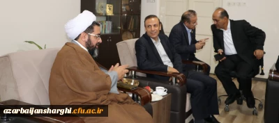 دیدار روسای نواحی آموزش وپرورش استان با رئیس دانشگاه فرهنگیان آذربایجان شرقی 