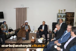 دیدار روسای نواحی آموزش وپرورش استان با رئیس دانشگاه فرهنگیان آذربایجان شرقی  8