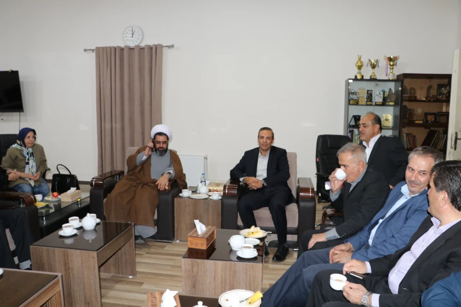 دیدار روسای نواحی آموزش وپرورش استان با رئیس دانشگاه فرهنگیان آذربایجان شرقی  8