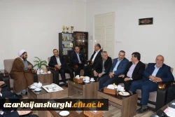 دیدار روسای نواحی آموزش وپرورش استان با رئیس دانشگاه فرهنگیان آذربایجان شرقی  12
