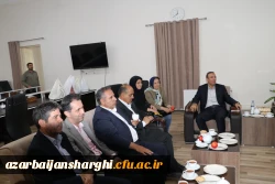 دیدار روسای نواحی آموزش وپرورش استان با رئیس دانشگاه فرهنگیان آذربایجان شرقی  13