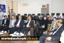 دیدار روسای نواحی آموزش وپرورش استان با رئیس دانشگاه فرهنگیان آذربایجان شرقی  14