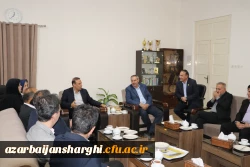 دیدار روسای نواحی آموزش وپرورش استان با رئیس دانشگاه فرهنگیان آذربایجان شرقی  16