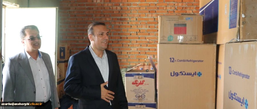 بازدید رئیس دانشگاه فرهنگیان استان آذربایجان شرقی از خوابگاه دانشجویی پردیس علامه امینی تبریز  2