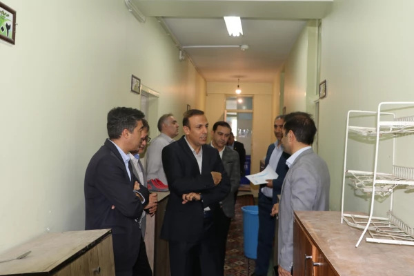 بازدید رئیس دانشگاه فرهنگیان استان آذربایجان شرقی از خوابگاه دانشجویی پردیس علامه امینی تبریز  2