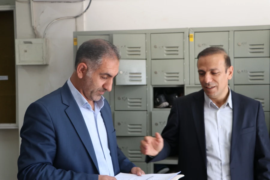 بازدید رئیس دانشگاه فرهنگیان استان آذربایجان شرقی از خوابگاه دانشجویی پردیس علامه امینی تبریز  3