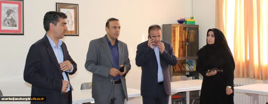 بازدید میدانی دکتر یزدانی از پردیس فاطمه الزهرا و پیگیری برنامه های انجام یافته فرصت مهر در سال تحصیلی جدید 
 2