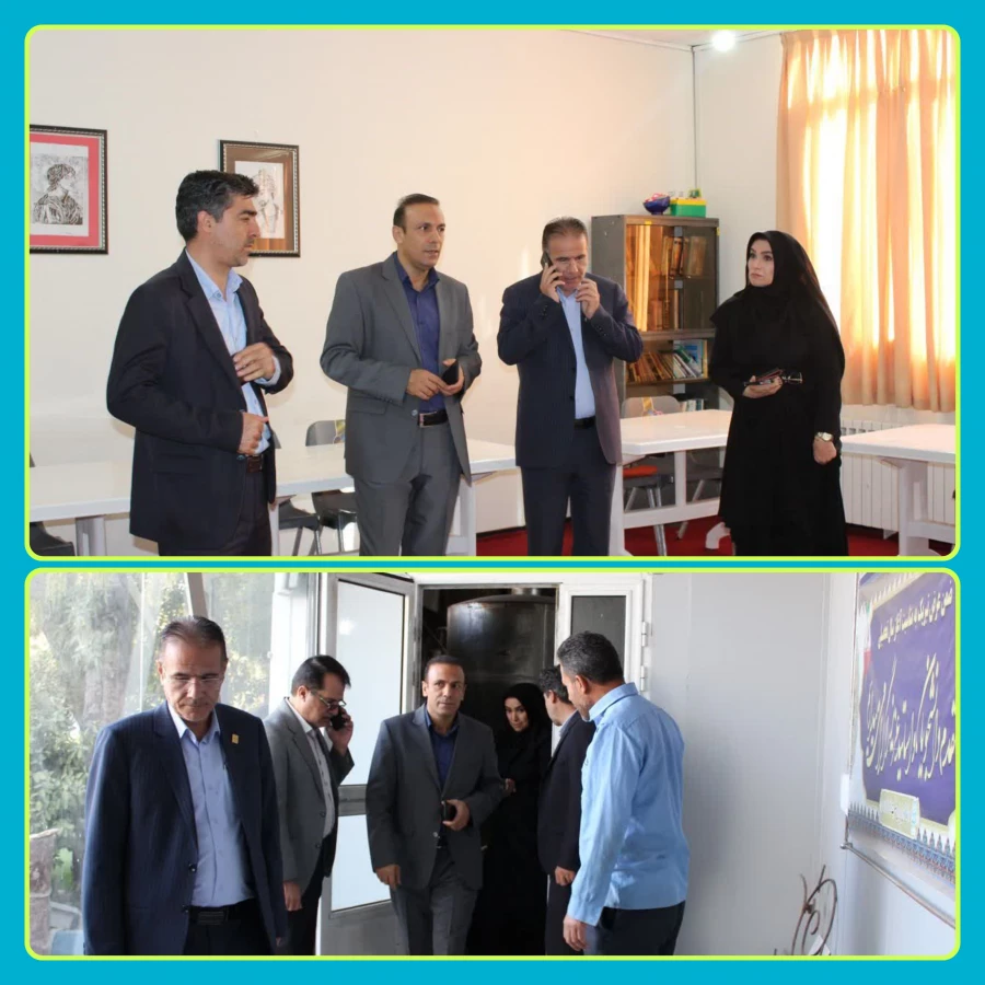 بازدید میدانی دکتر یزدانی از پردیس فاطمه الزهرا و پیگیری برنامه های انجام یافته فرصت مهر در سال تحصیلی جدید 
 2
