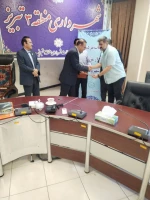 دیدار رئیس دانشگاه فرهنگیان استان  با شهردار  منطقه ۳ تبریز 6