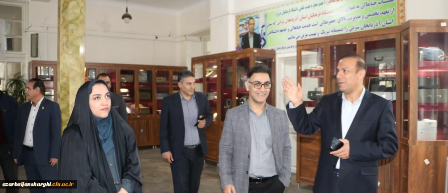 بازدید کارگروه عمران سازمان مرکزی از دانشگاه فرهنگیان آذربایجان شرقی  2