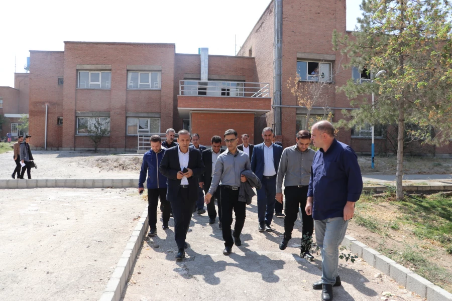 بازدید کارگروه عمران سازمان مرکزی از دانشگاه فرهنگیان آذربایجان شرقی  3
