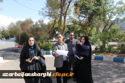 بازدید کارگروه عمران سازمان مرکزی از دانشگاه فرهنگیان آذربایجان شرقی  5