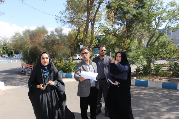 بازدید کارگروه عمران سازمان مرکزی از دانشگاه فرهنگیان آذربایجان شرقی  5