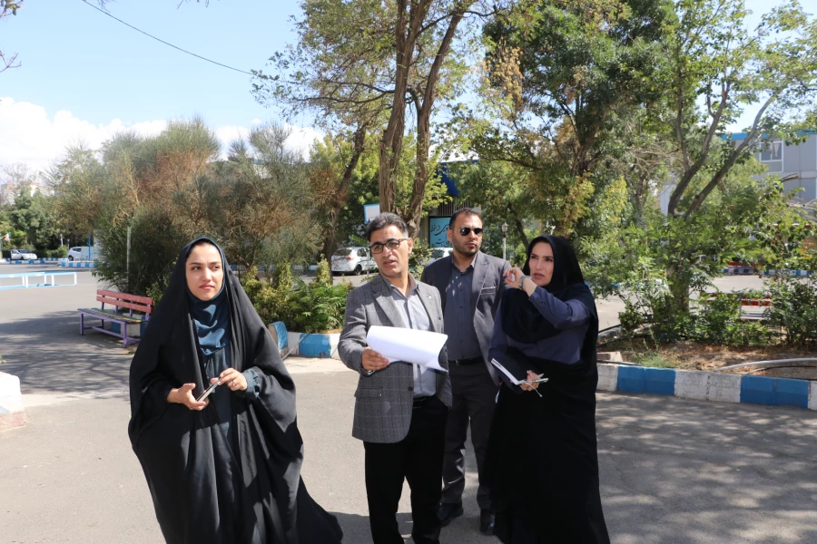 بازدید کارگروه عمران سازمان مرکزی از دانشگاه فرهنگیان آذربایجان شرقی  5