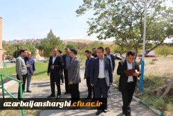 بازدید کارگروه عمران سازمان مرکزی از دانشگاه فرهنگیان آذربایجان شرقی  6
