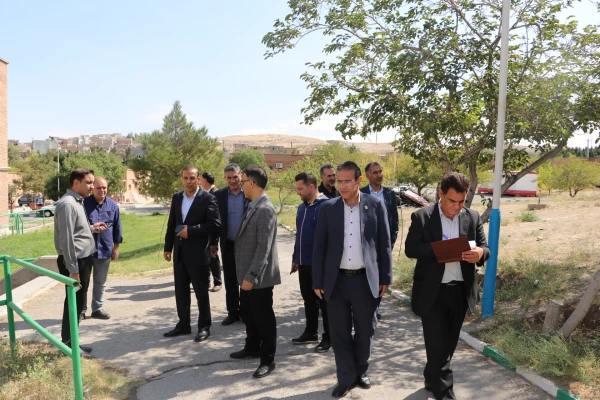 بازدید کارگروه عمران سازمان مرکزی از دانشگاه فرهنگیان آذربایجان شرقی  6