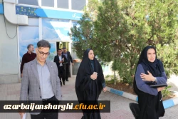 بازدید کارگروه عمران سازمان مرکزی از دانشگاه فرهنگیان آذربایجان شرقی  8