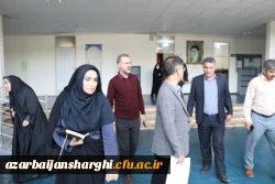 بازدید کارگروه عمران سازمان مرکزی از دانشگاه فرهنگیان آذربایجان شرقی  9