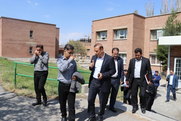 بازدید کارگروه عمران سازمان مرکزی از دانشگاه فرهنگیان آذربایجان شرقی  10