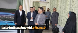 بازدید کارگروه عمران سازمان مرکزی از دانشگاه فرهنگیان آذربایجان شرقی  11