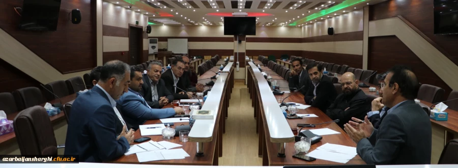 شورای دانشجویی و هماهنگی با سرپرستان شبانه روزی دانشگاه فرهنگیان آذربایجان شرقی  2